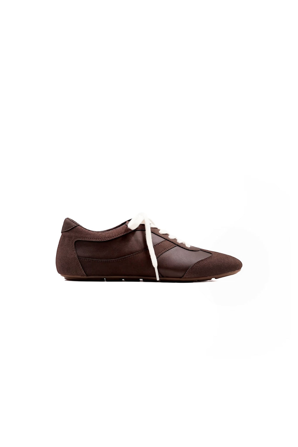 THE 25 FLAT SNEAKER - CACAO