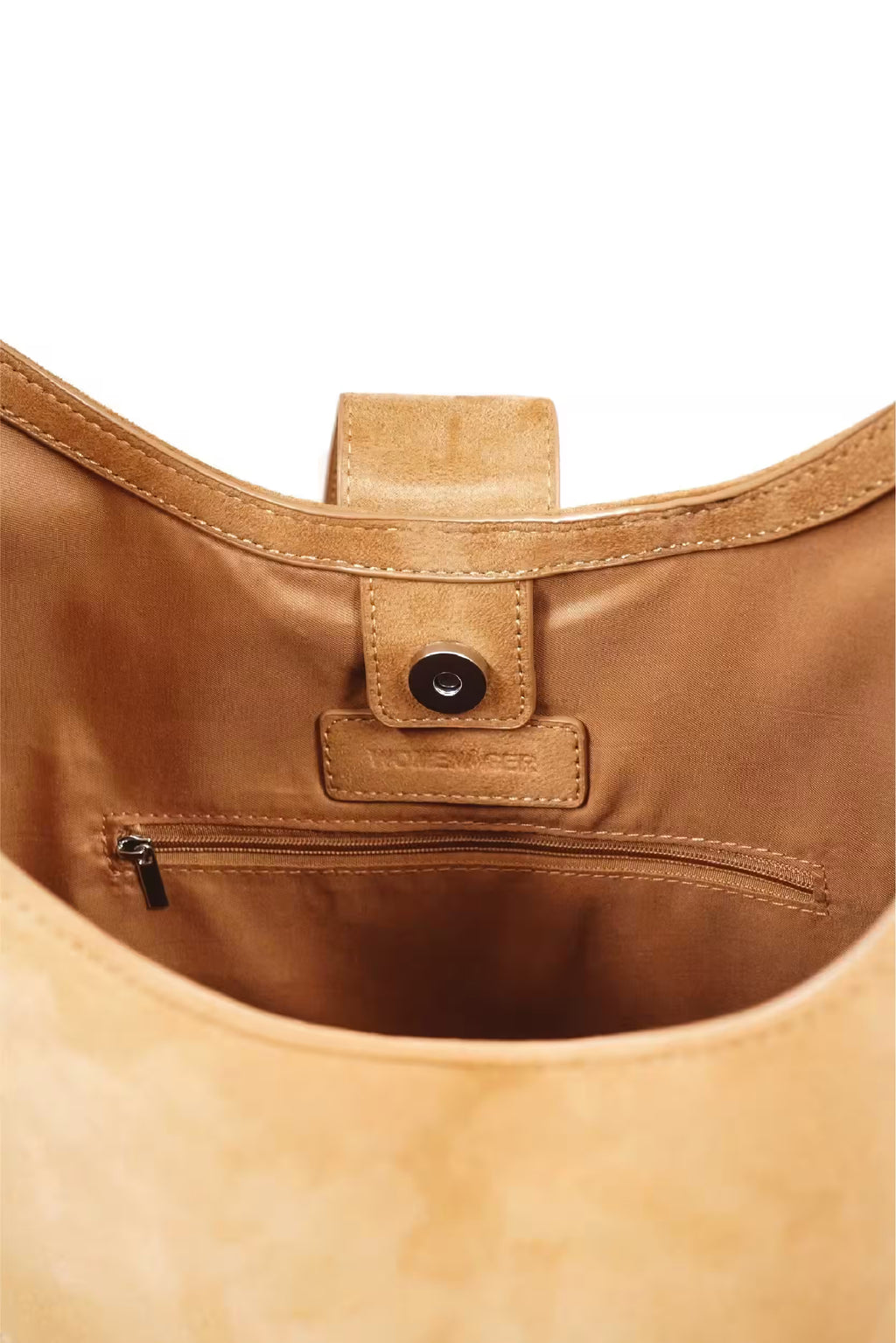 YU HOBO TOTE BAG - CAMEL