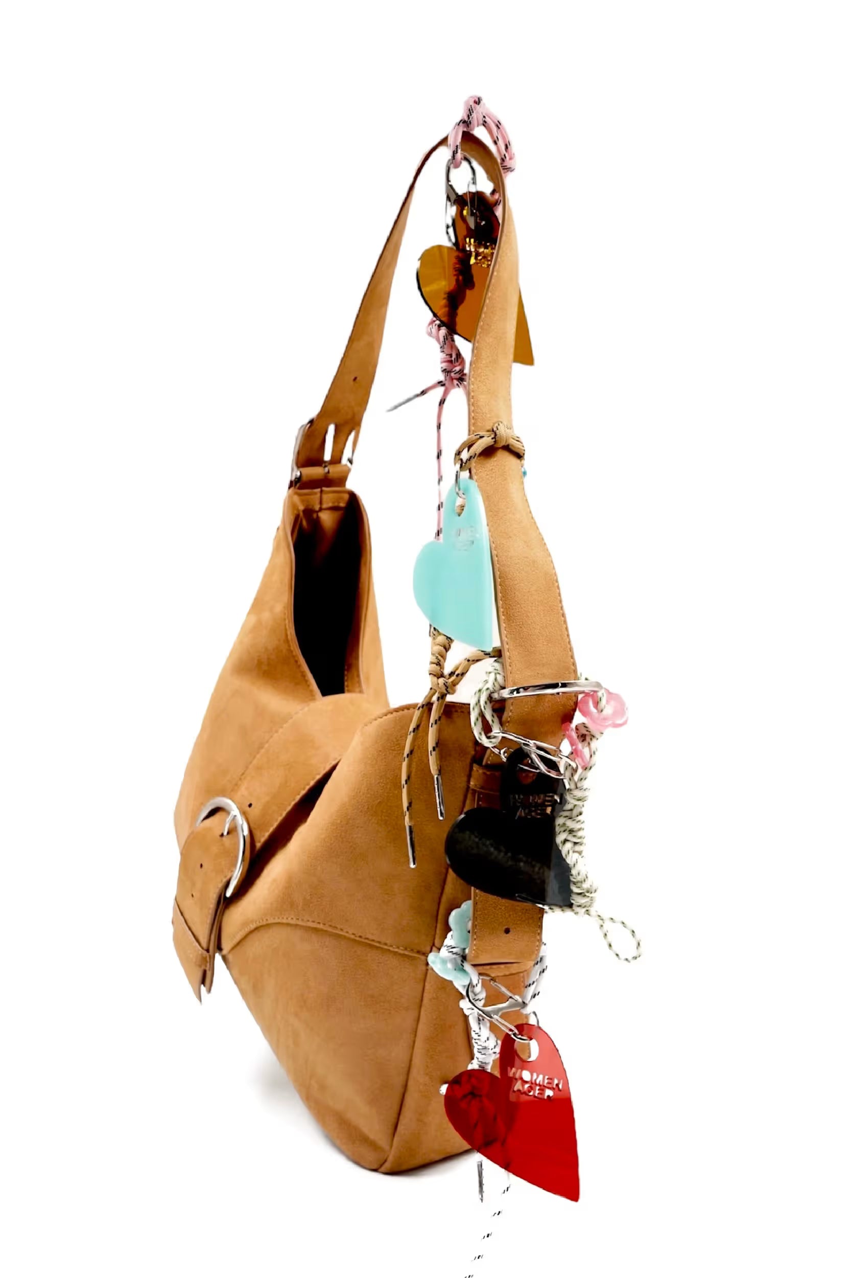 YU HOBO TOTE BAG - CAMEL