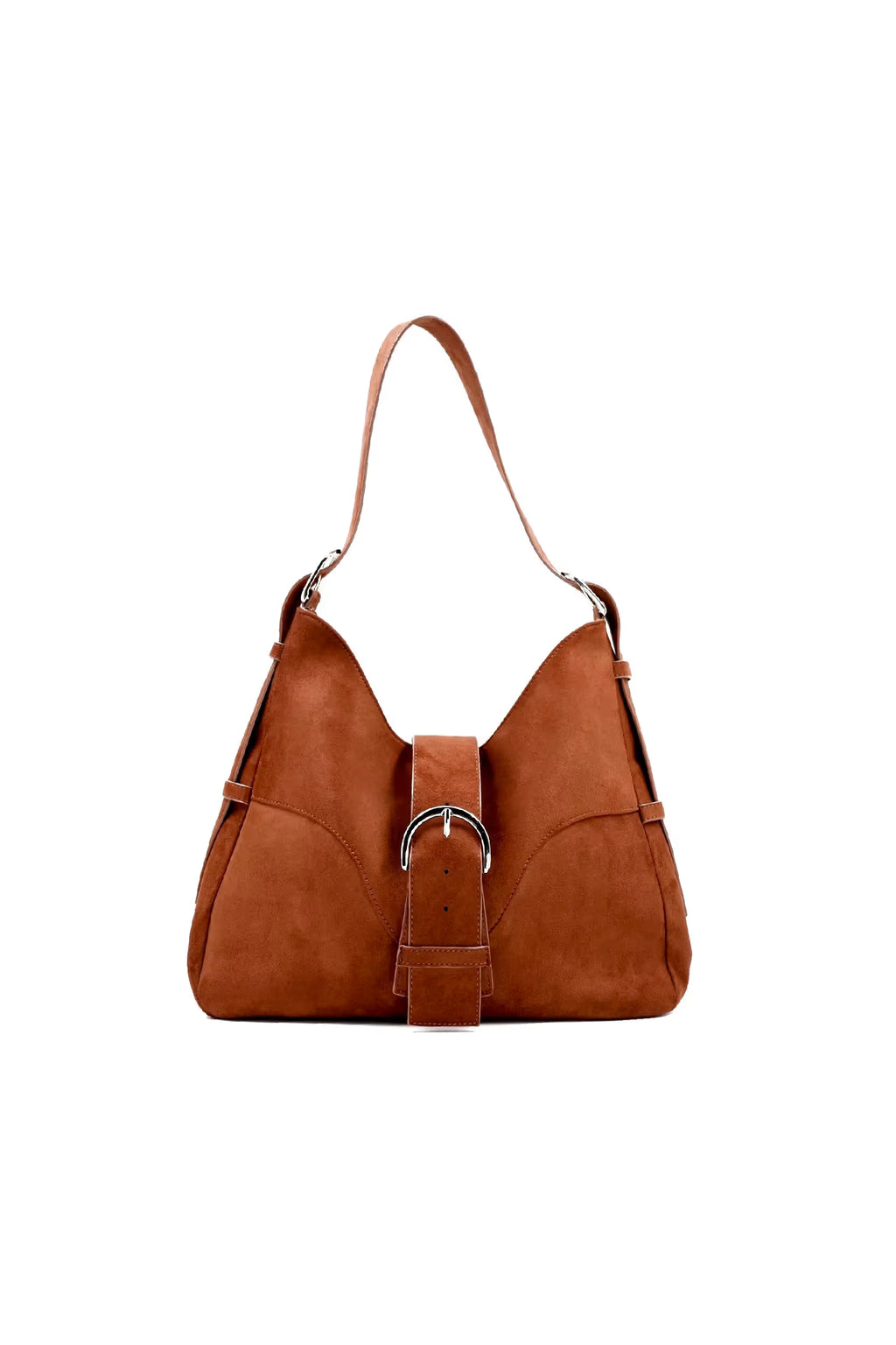 YU HOBO TOTE BAG - UMBER