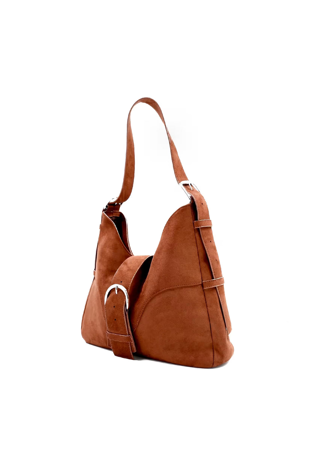 YU HOBO TOTE BAG - UMBER