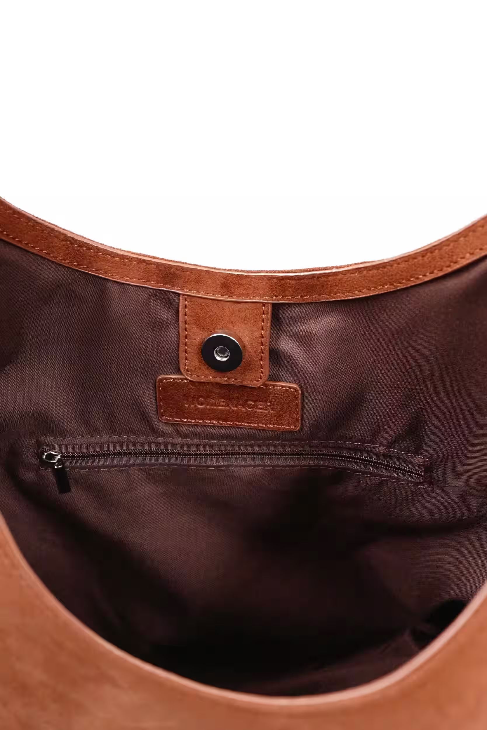 YU HOBO TOTE BAG - UMBER