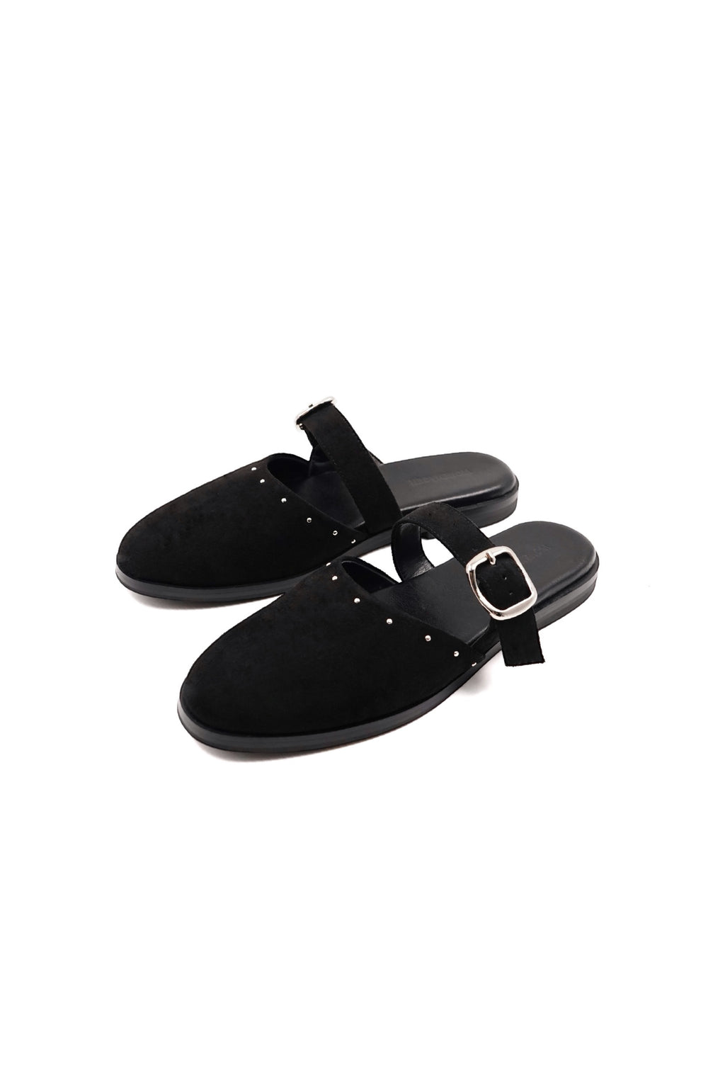 JANE ORIGINAL - BLACK SUEDE WITH METAL STUDS