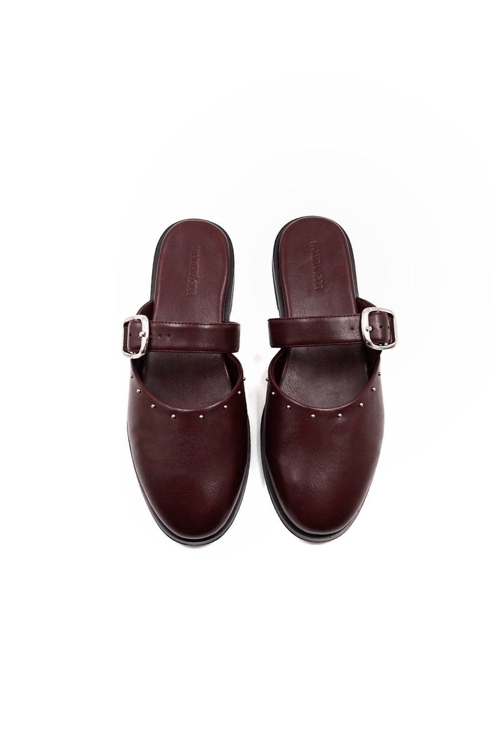 JANE ORIGINAL - PLUM WITH METAL STUDS