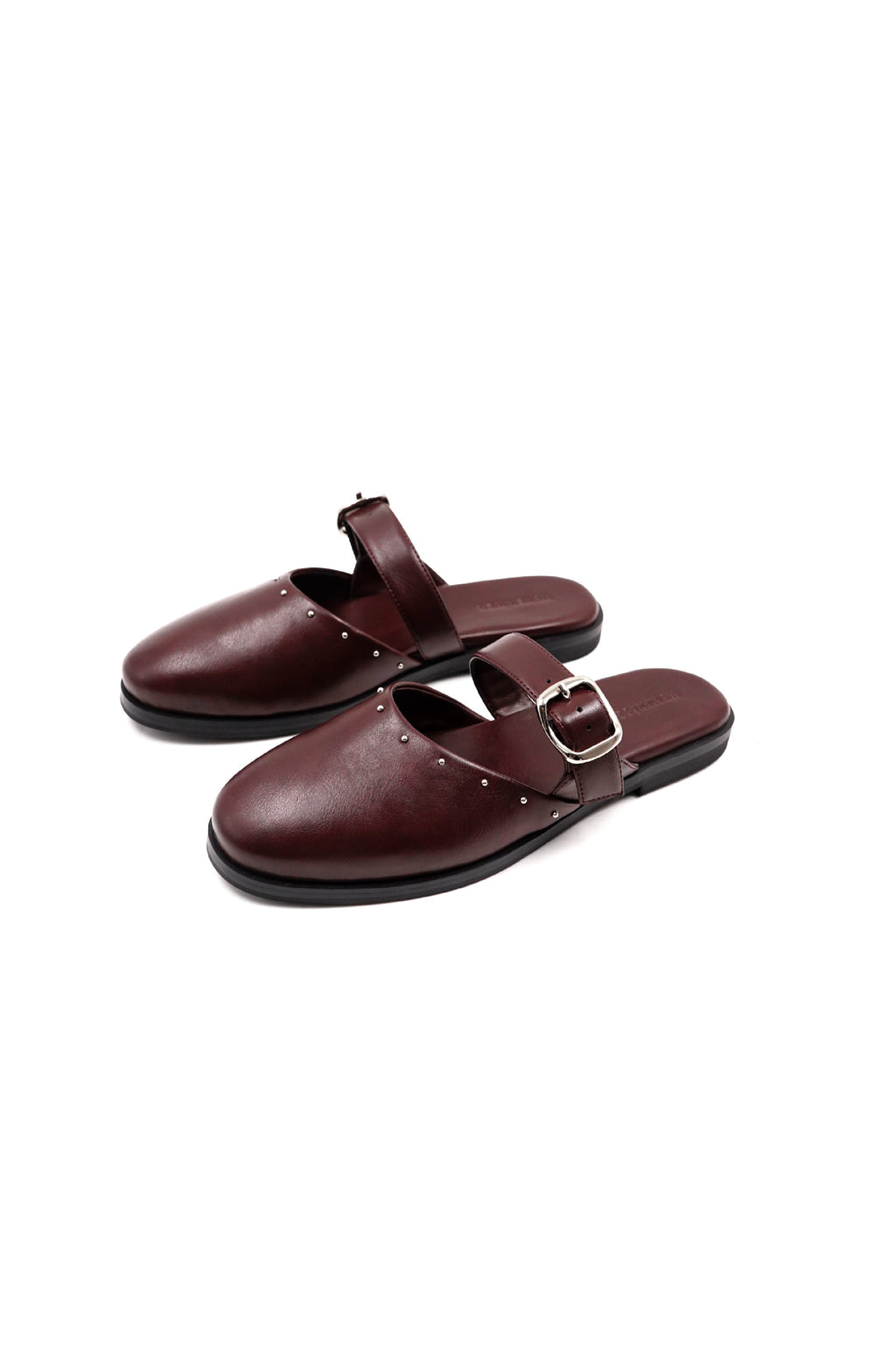JANE ORIGINAL - PLUM WITH METAL STUDS