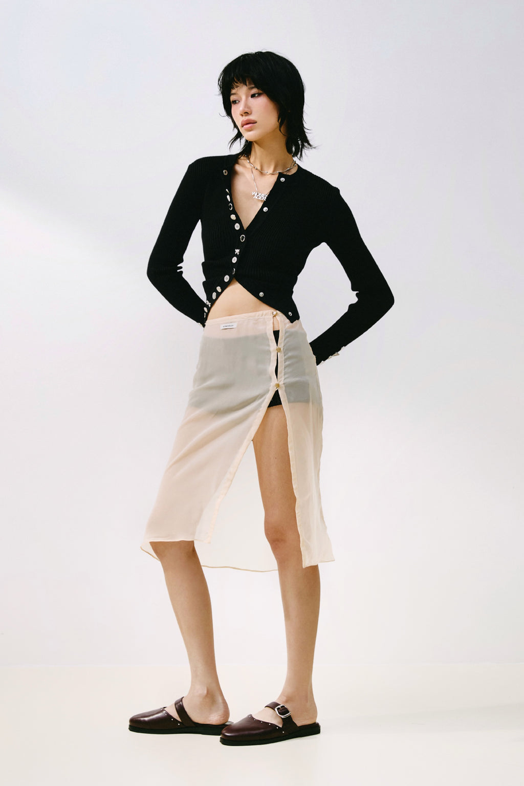 JANE ORIGINAL - PLUM WITH METAL STUDS
