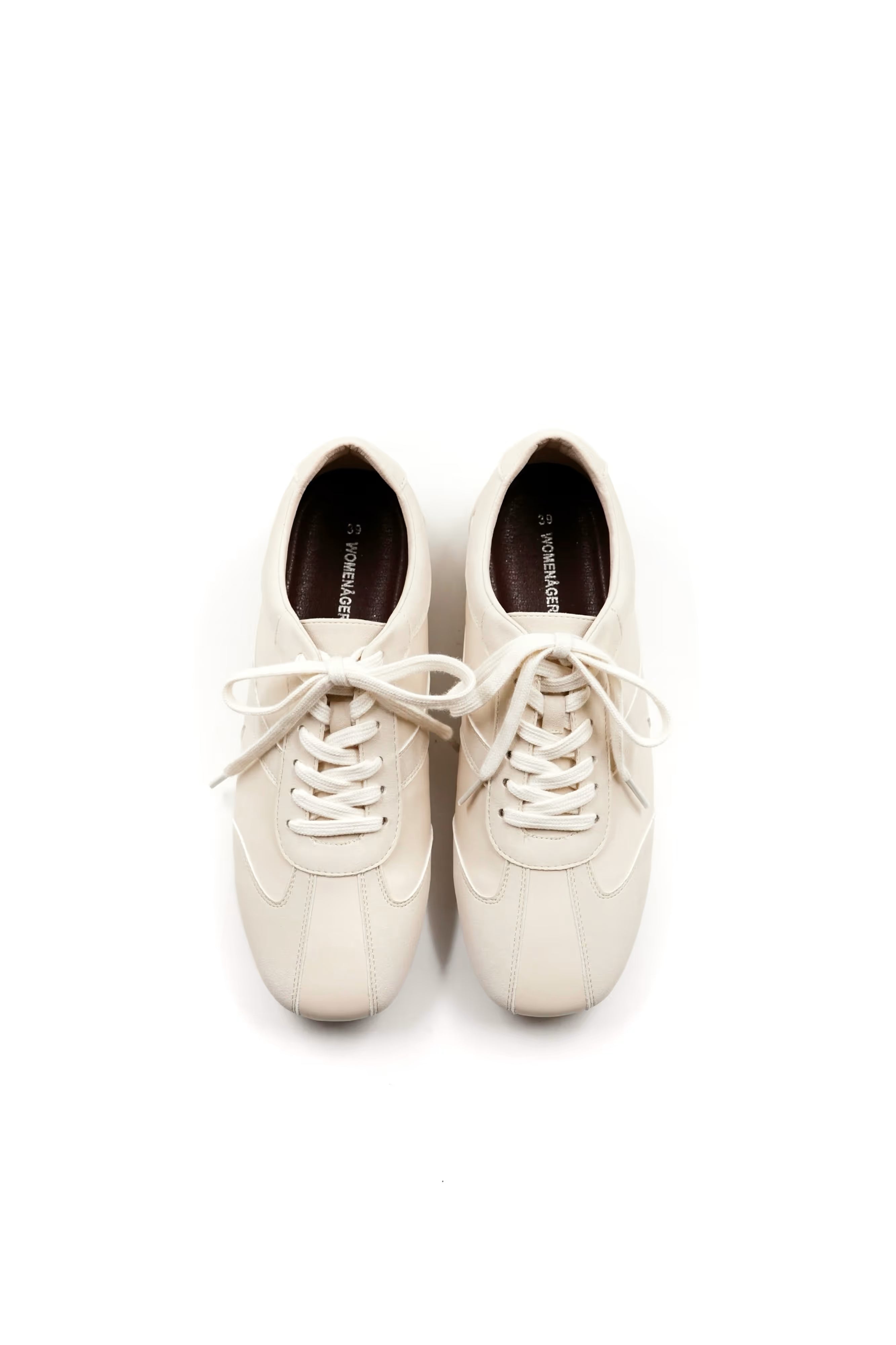 THE 25 FLAT SNEAKER - IVORY