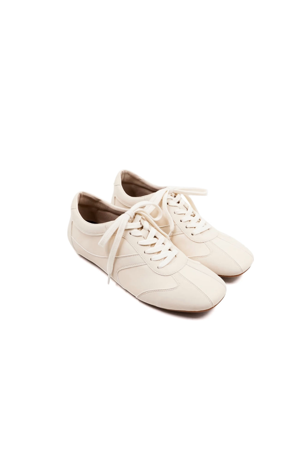 THE 25 FLAT SNEAKER - IVORY