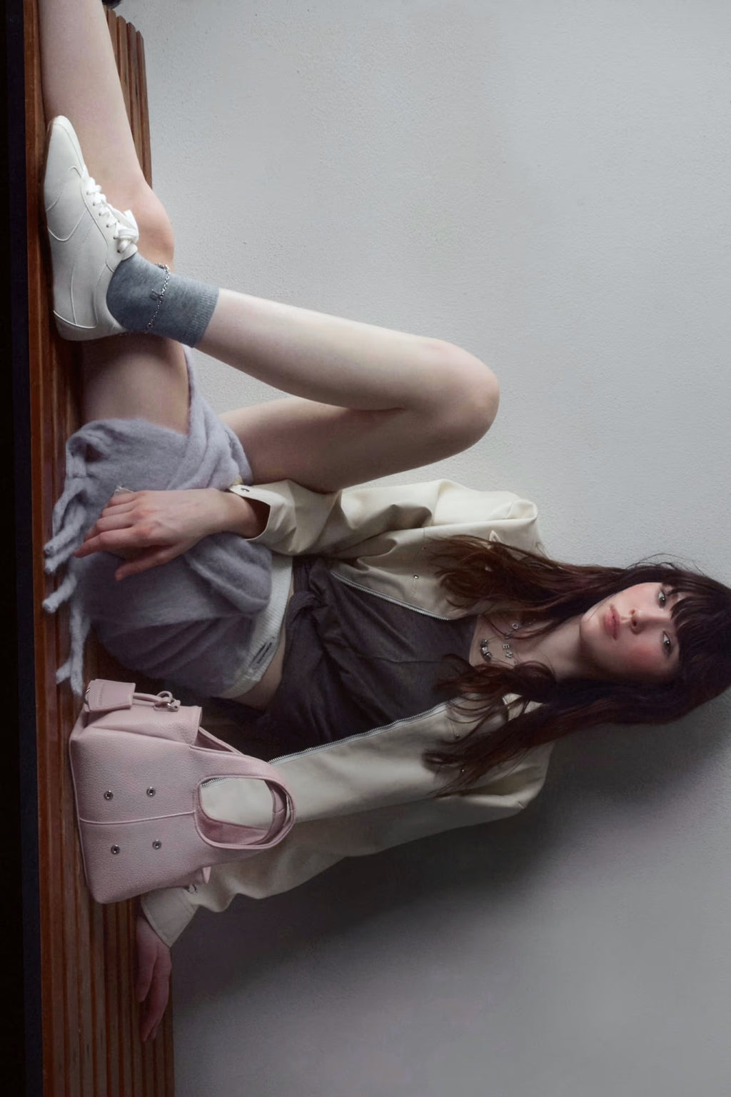 THE 25 FLAT SNEAKER - IVORY