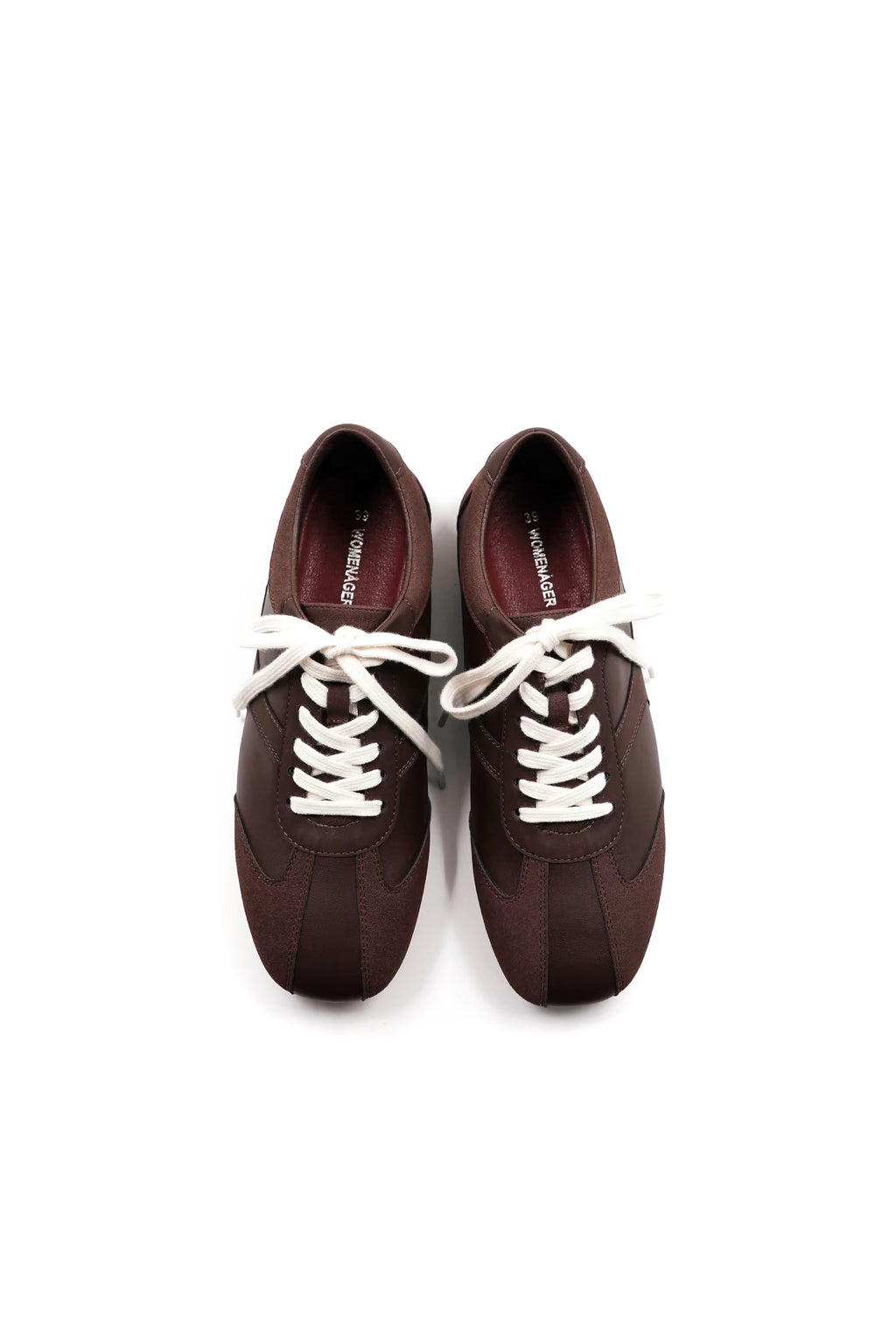 THE 25 FLAT SNEAKER - CACAO