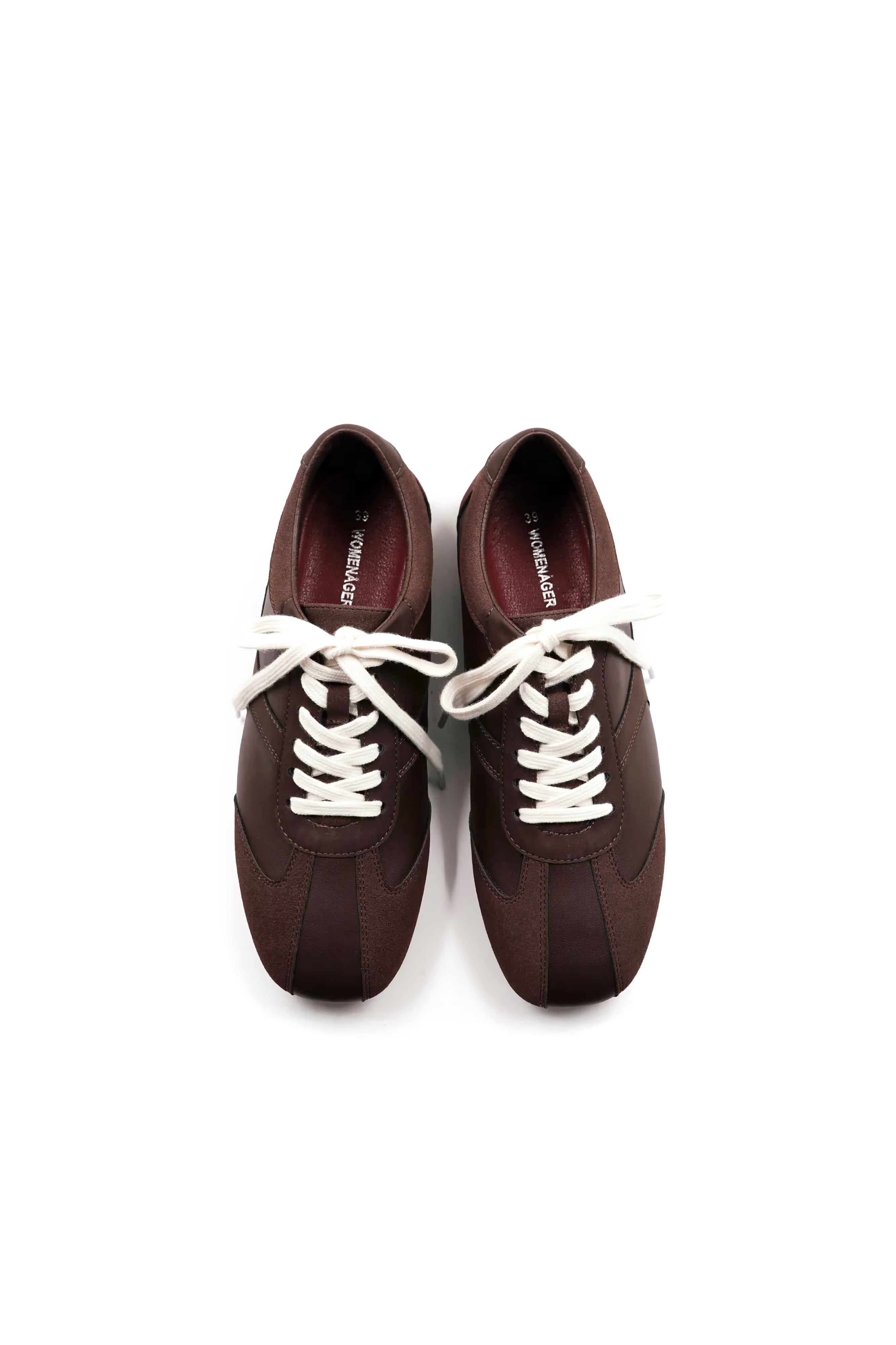 THE 25 FLAT SNEAKER - CACAO