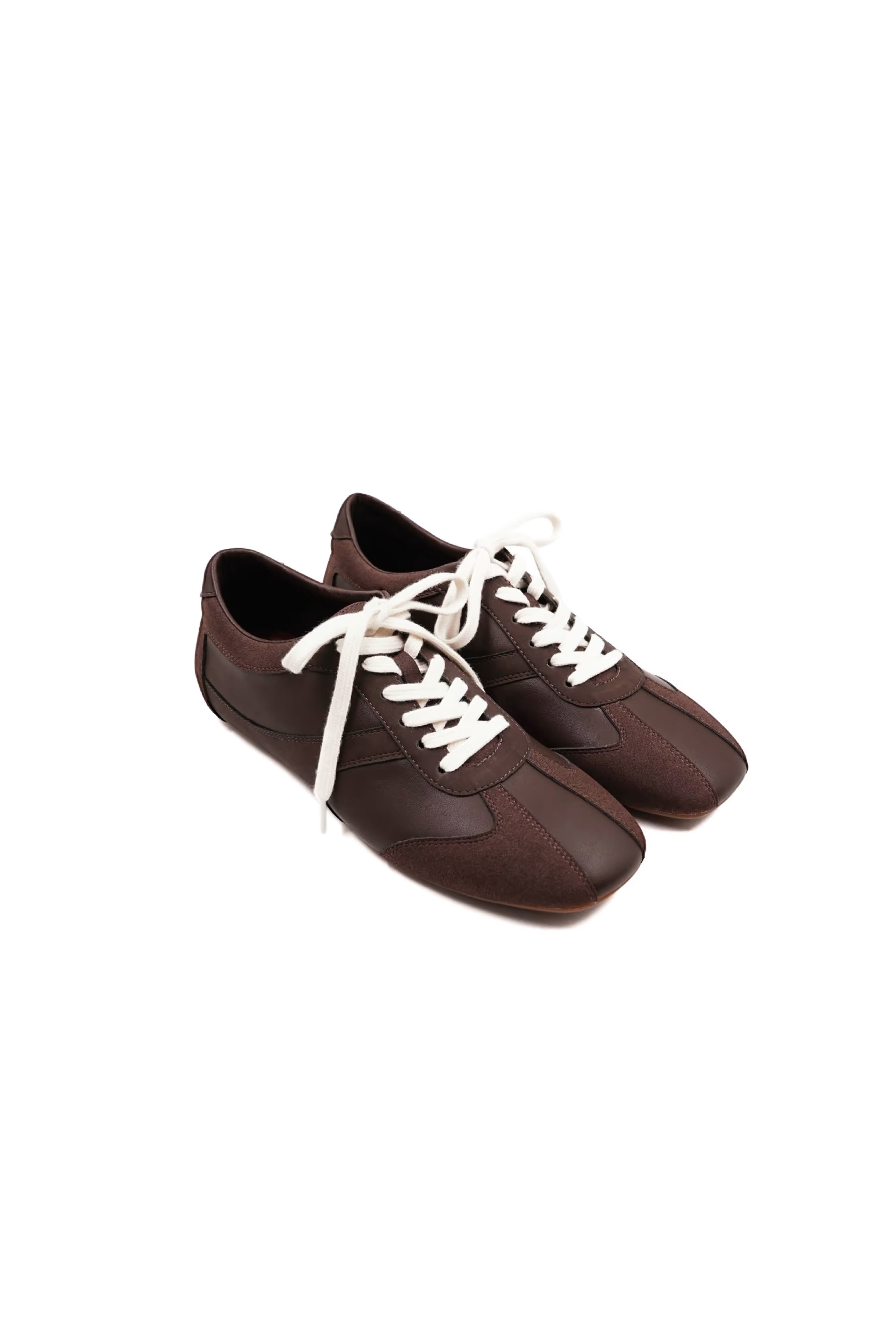 THE 25 FLAT SNEAKER - CACAO