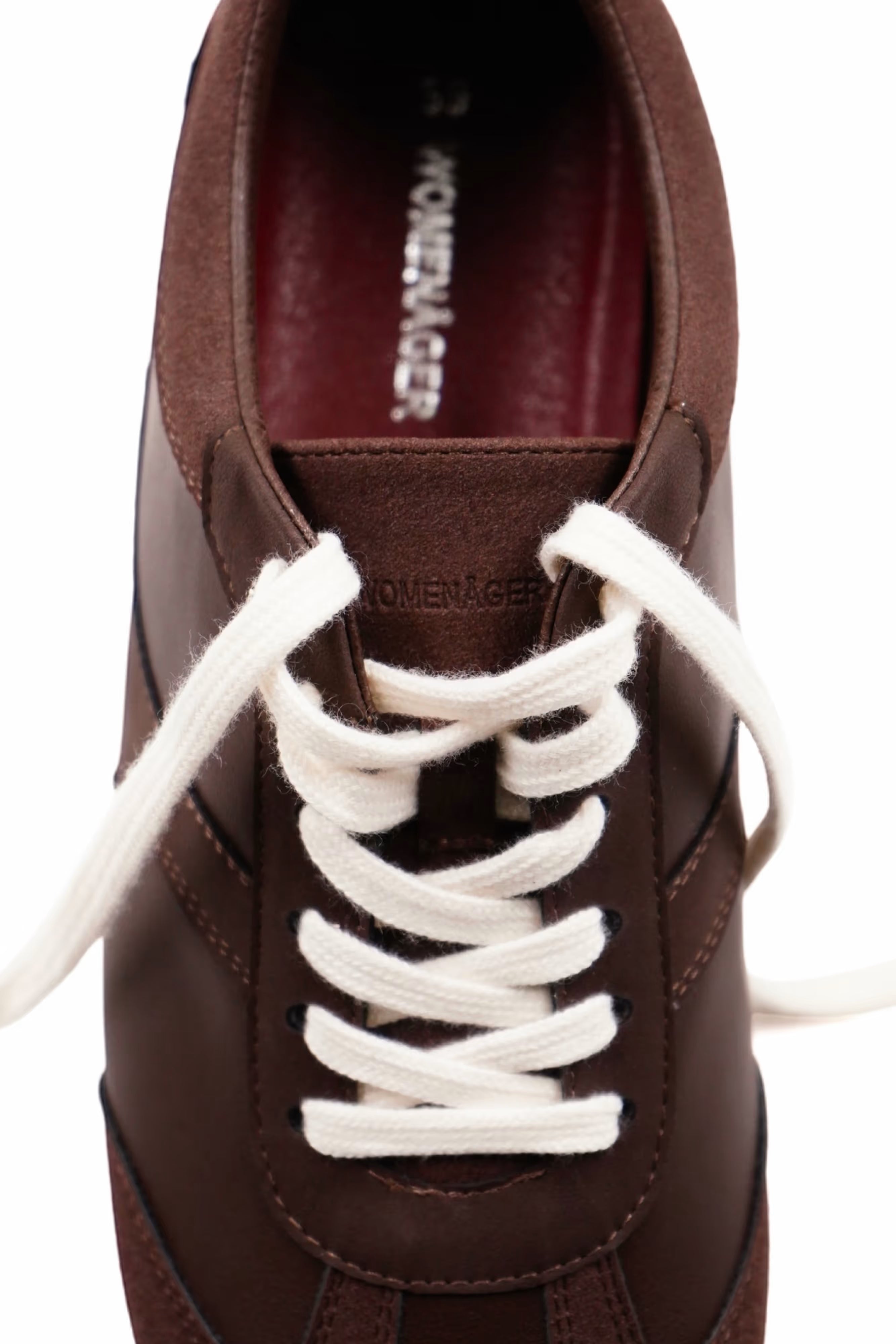 THE 25 FLAT SNEAKER - CACAO