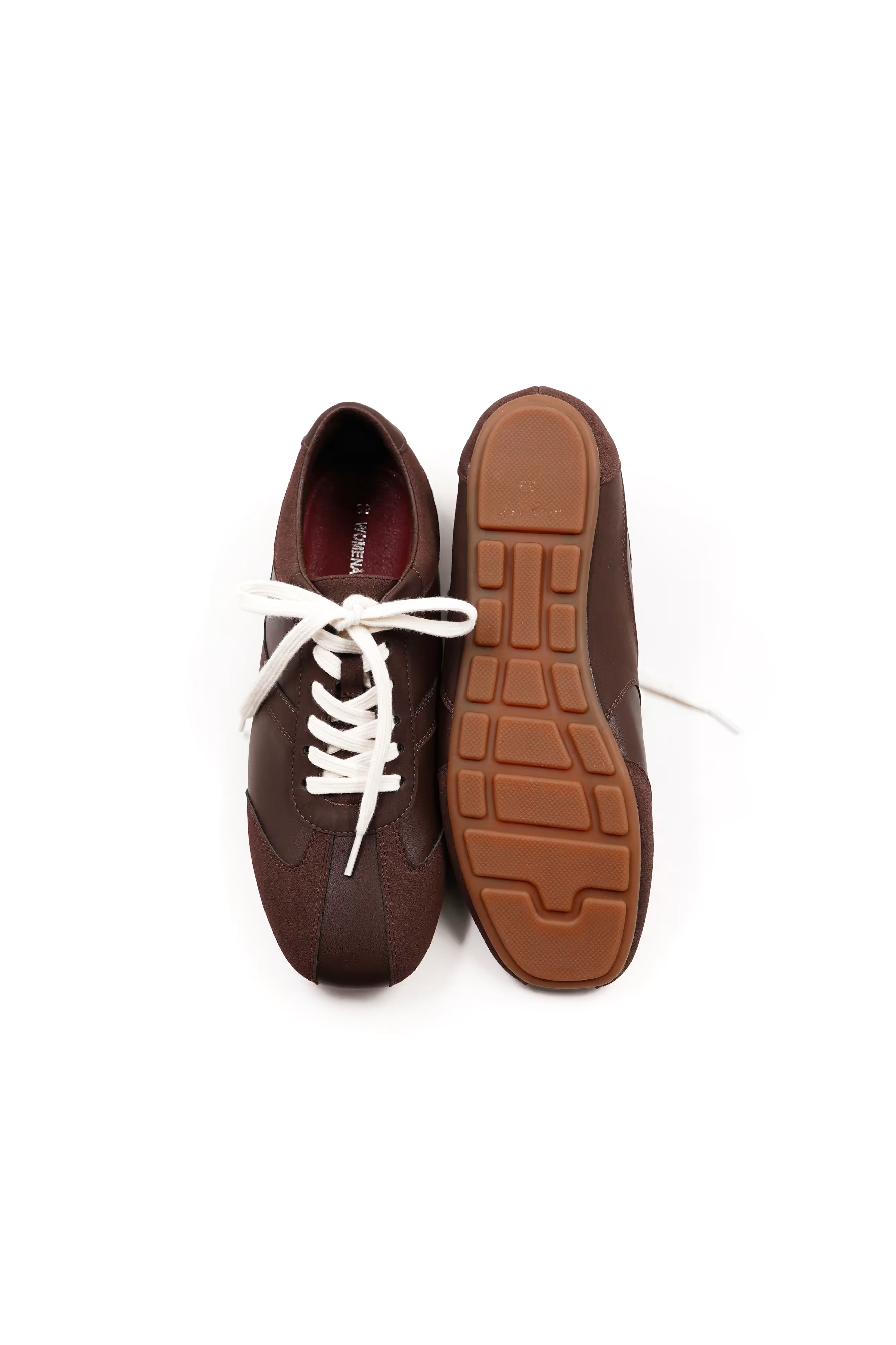 THE 25 FLAT SNEAKER - CACAO