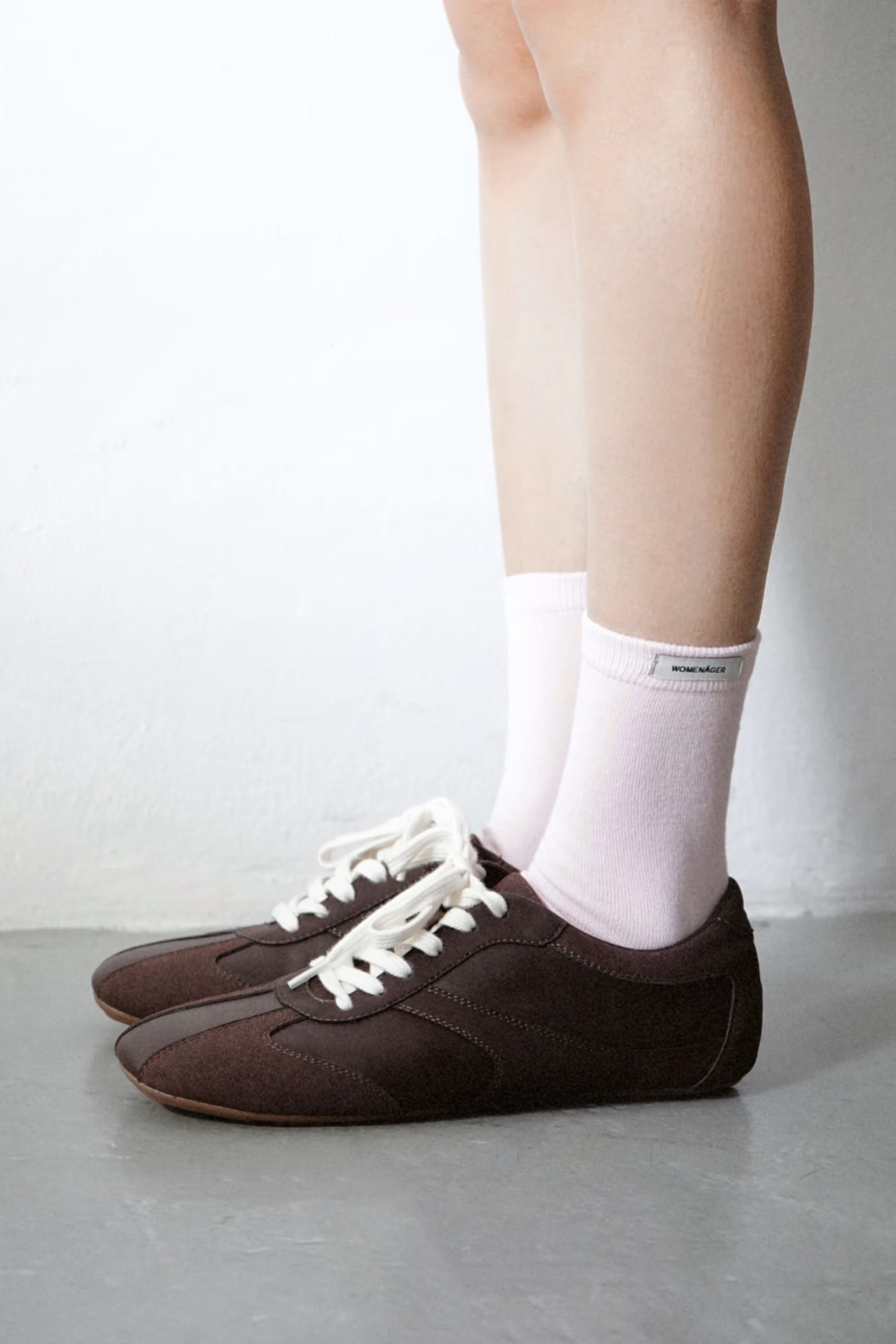 THE 25 FLAT SNEAKER - CACAO