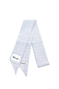 PIN UP SCARF - BLUE TARTAN