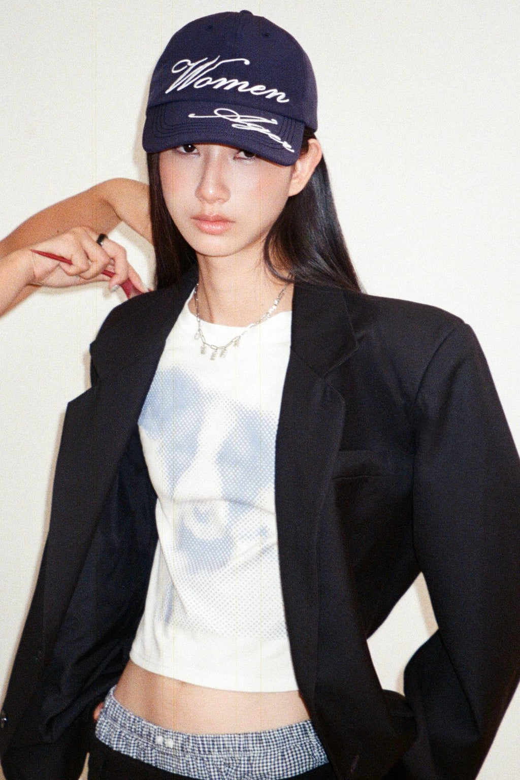 PIN UP CAP - NAVY