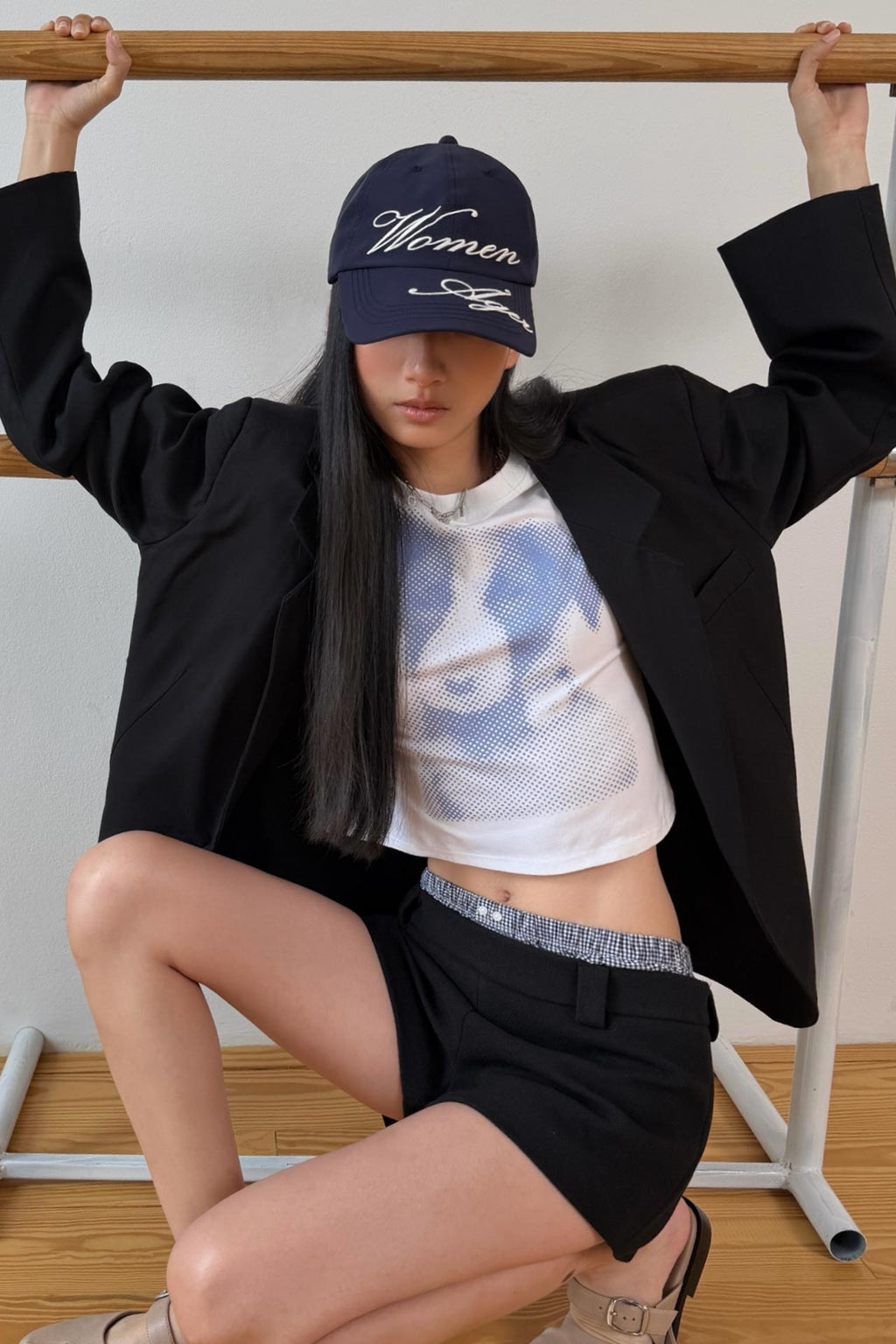 PIN UP CAP - NAVY